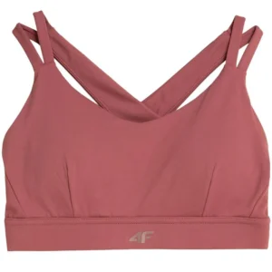 light pink sports bra