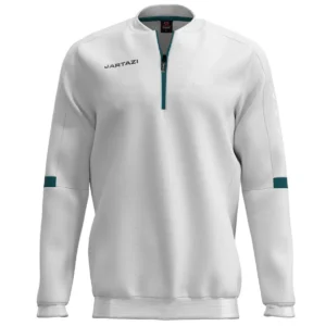 Men’s Zip Top White Sweater